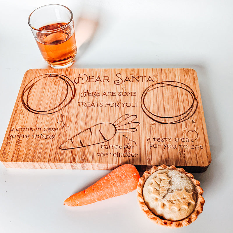 Santa Treat Board for Christmas Eve (Small)